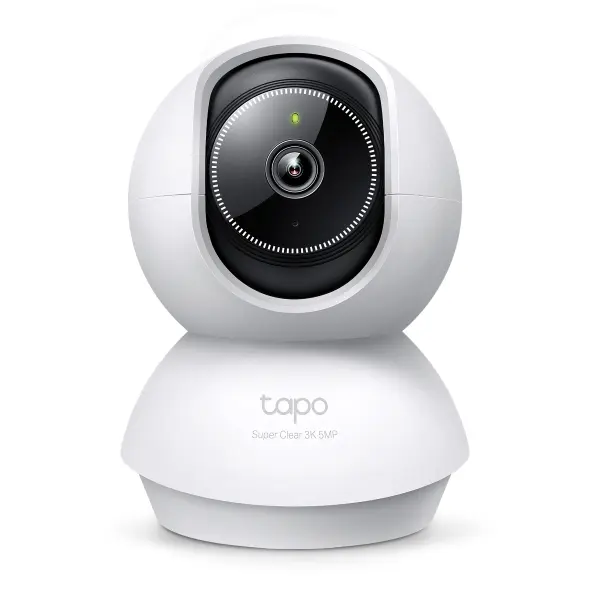 Tapo 5MP Wi-Fi Camera 360º Horizontal And 114º Vertical Range Two-Way Audio Smart AI Technology
