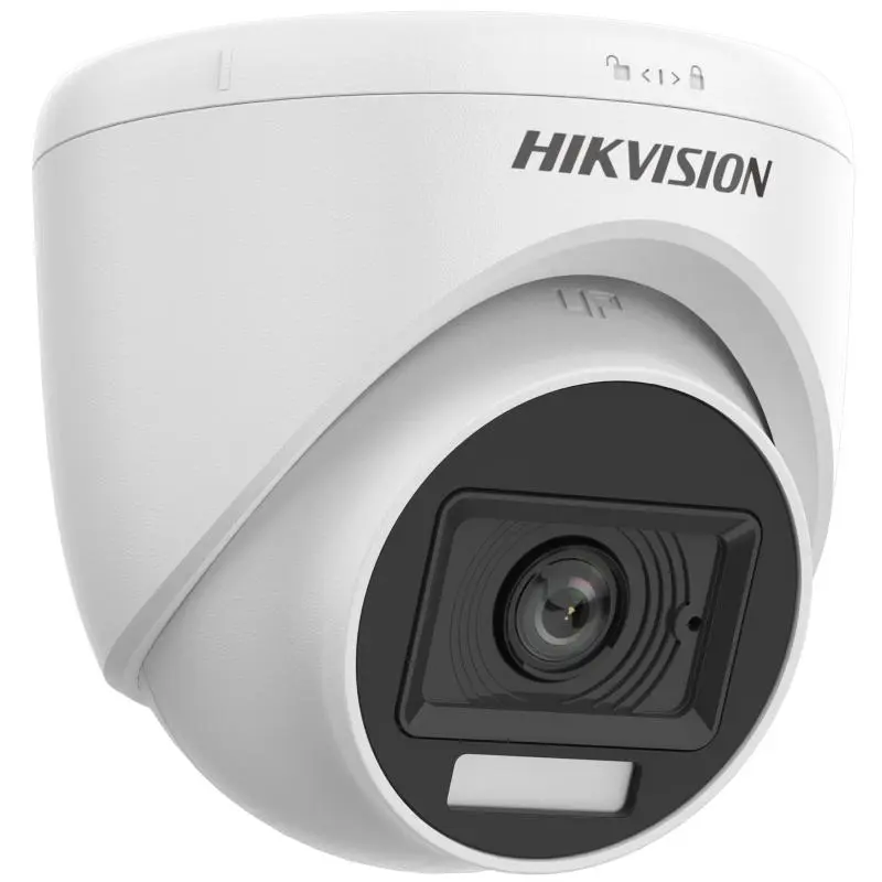 Hikvision 4K Smart Hybrid Light Fixed Turret Camera Up to 20 M White Light Distance