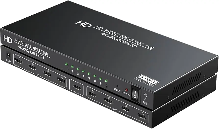 Spliter HDMI 8*1 4K