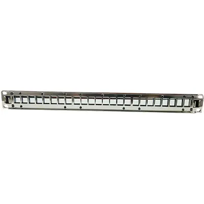 Prolink Patch Panel 1U - 24 Port FTP With Wire Management - Unloaded