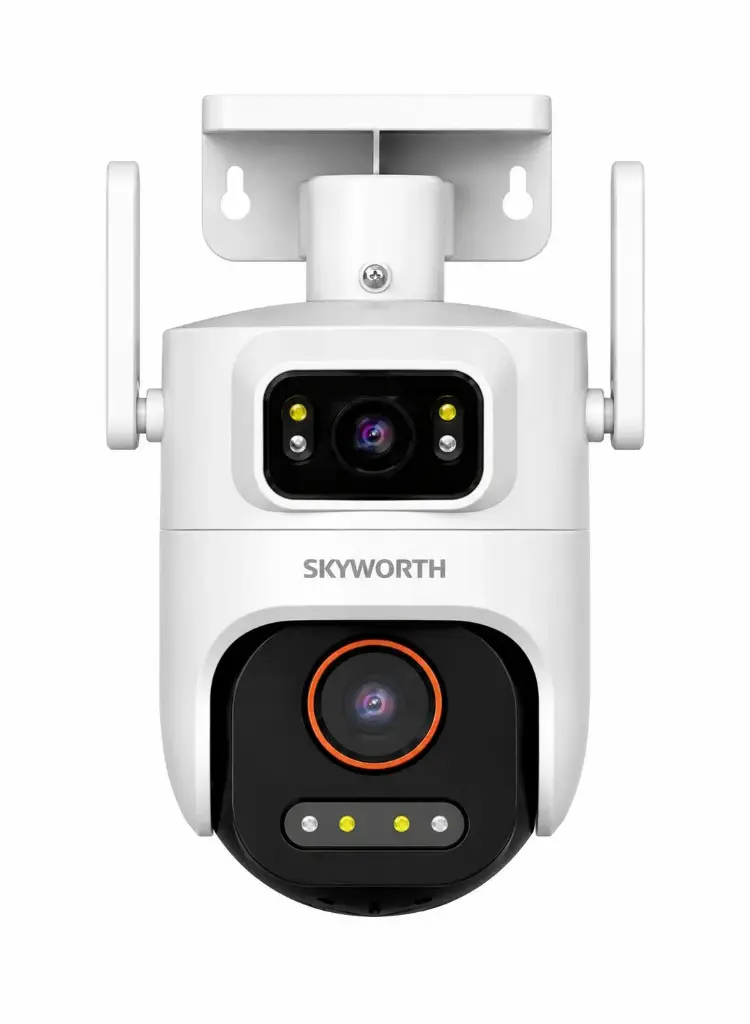 Skyworth H100 Smart Dual-Lens Wi-Fi Camera Full Color 2.4G&5G Wi-Fi6