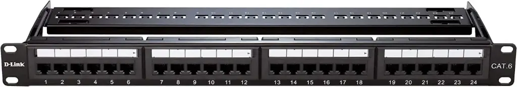 D-Link 24 Port Unloaded Patch Panel