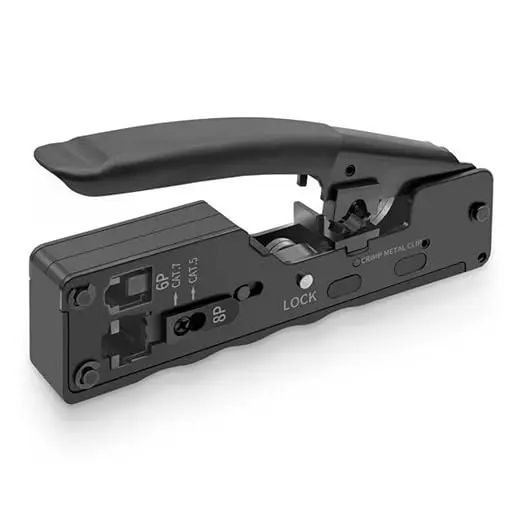 Cable Crimp - RJ45 - CAT5 - CAT6 - CAT7 / HT-7088 - Black