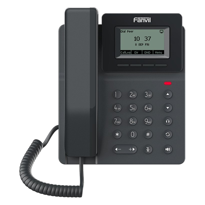 Fanvil V50P Entry-level IP Phone, 2 SIP Lines, PoE