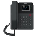 Fanvil V60P Business IP Phone, 4 SIP Lines, 2.4" Color Display, PoE