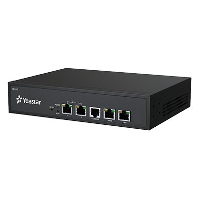 Yeastar TE200 PRI VoIP Gateway, 2x E1/T1/J1, 60 Calls