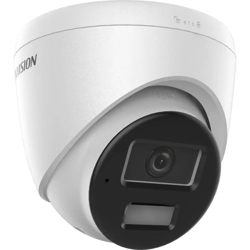 Hikvision 2MP Smart Hybrid Light Fixed Turret Network Camera Built-in Two-way Audio