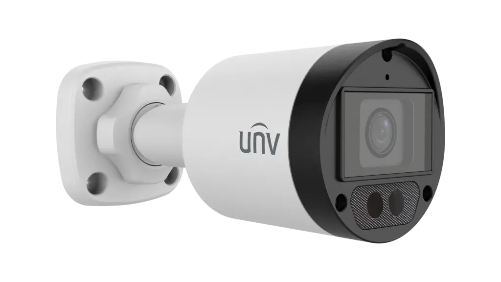 Uniview 2MP LightHunter HD IR Fixed Mini Bullet Analog Camera Built-in Mic