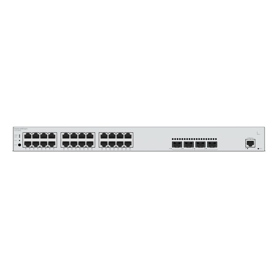 Huawei eKitEngine S310-24P4S Managed Switch, 24 x GE, 4 x GE SFP, PoE+