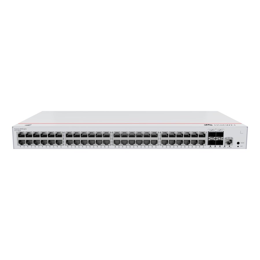 Huawei eKitEngine S310-48P4S Managed Switch, 48 x GE, 4 x GE SFP, PoE+