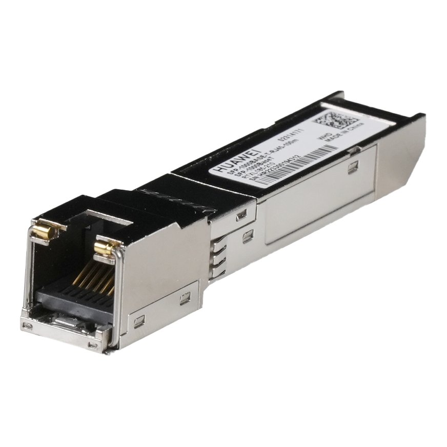 Huawei SFP-1000BaseT Electrical Transceiver, SFP, GE, Electrical Interface Module(100m, RJ45)