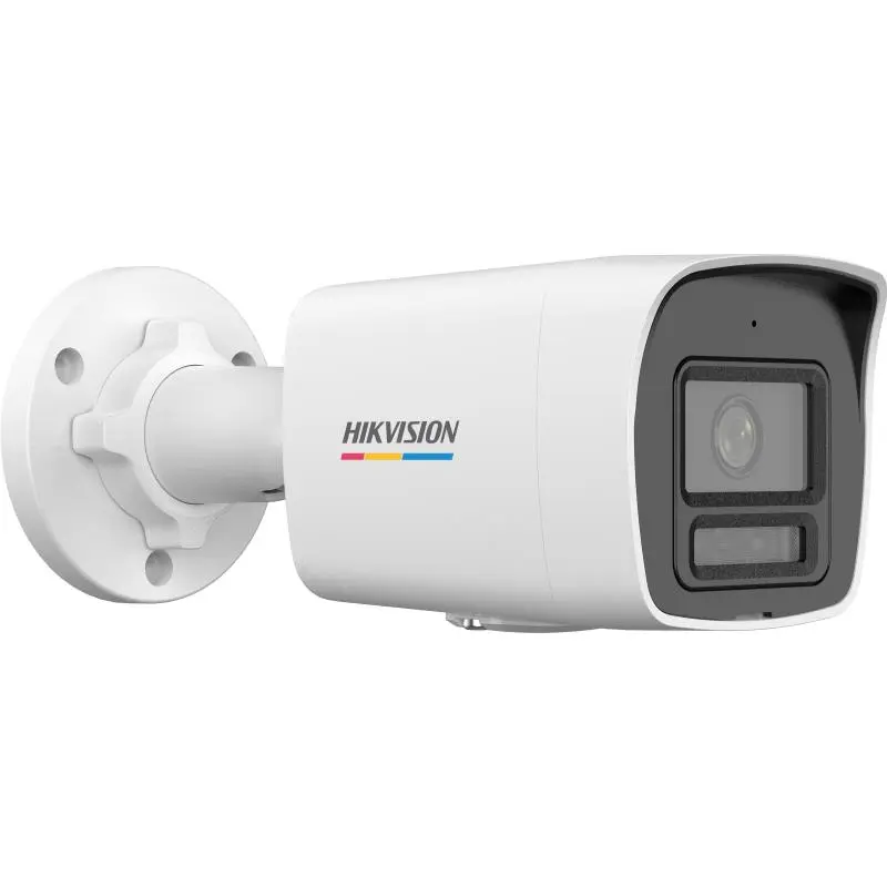 Hikvision 4MP ColorVu With Smart Hybrid Light Fixed Bullet Network Camera Built-in Mic