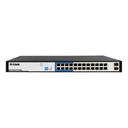 D-Link DGS-F1026P-E 24GE PoE + 2 SFP Ports 250m PoE Switch