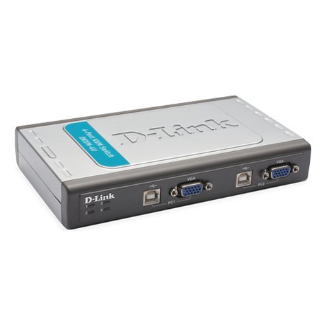 D-Link DKVM-4U 4-Port USB KVM Switch