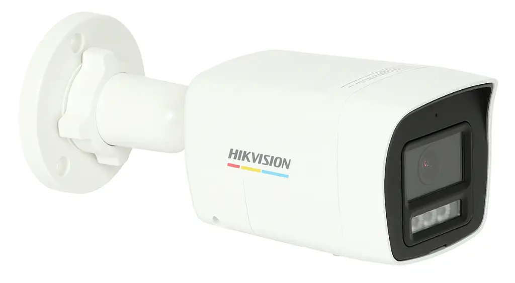Hikvision 4MP ColorVu with Smart Hybrid Light Fixed Bullet Network Camera Built-in Two-way Audio