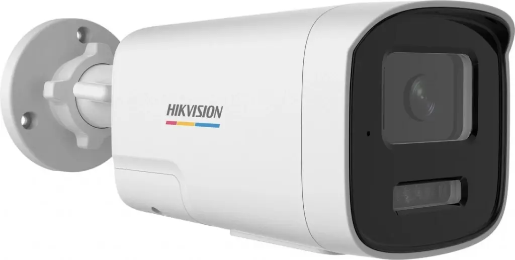 Hikvision 4MP ColorVu with Smart Hybrid Light Fixed Bullet Network Camera Built-in Two-way Audio