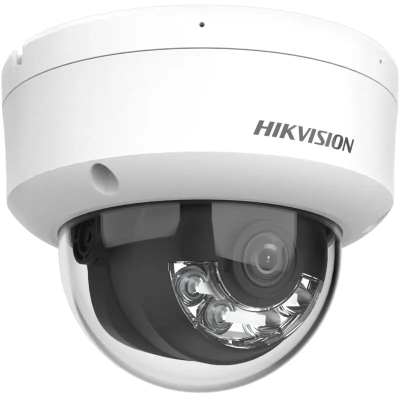 Hikvision 6MP Smart Hybrid Light Fixed Dome Network Camera Built-in Mic