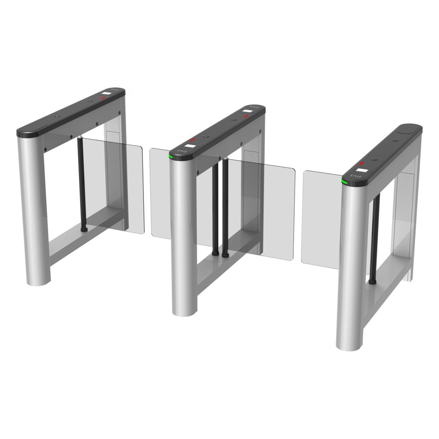 ZKTeco Saturn-S1200 Swing Barrier Turnstile (dual swing, additional lane)