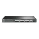 TP-Link TL-SL2428P JetStream 24-Port 10/100Mbps + 4-Port Gigabit Smart Switch with 24-Port PoE+