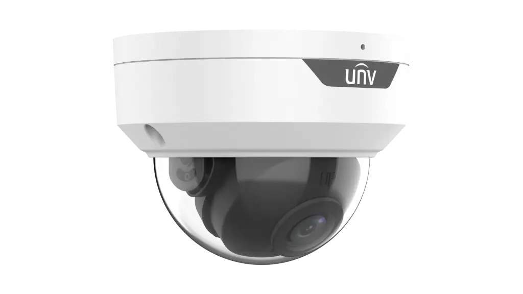 Uniview 5MP LightHunter Fixed IR Dome Analog Camera Built-in Mic