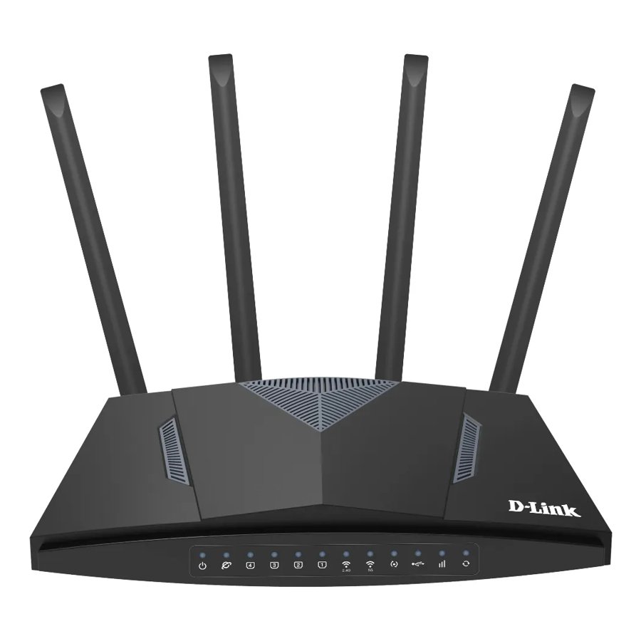 D-Link DWR-M960 AC1200 4 Port Gigabit 4G LTE With 4 Antenna Router