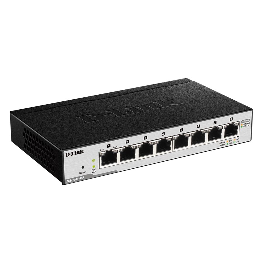 D-Link DGS-1100-08P Switch