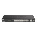 D-Link DGS-1100-26MPV2 26-Port Gigabit PoE Easy Smart Switch