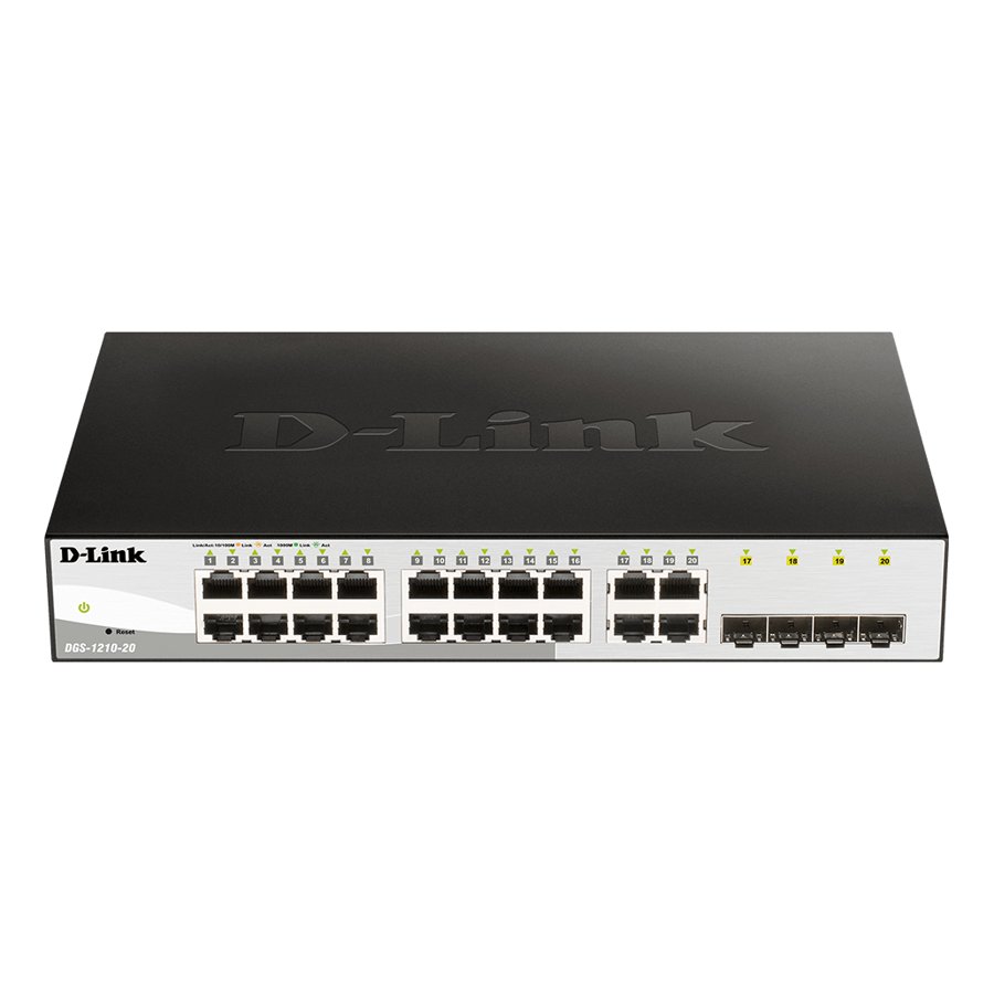 D-Link DGS-1210-20 20-Port Gigabit Smart Managed Switch