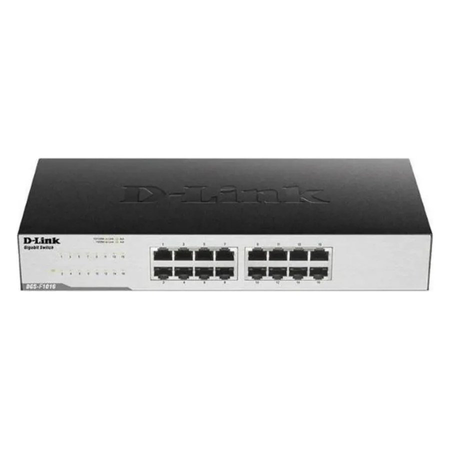 D-Link DGS-F1016 16 Port Gigabit Rackmount Switch