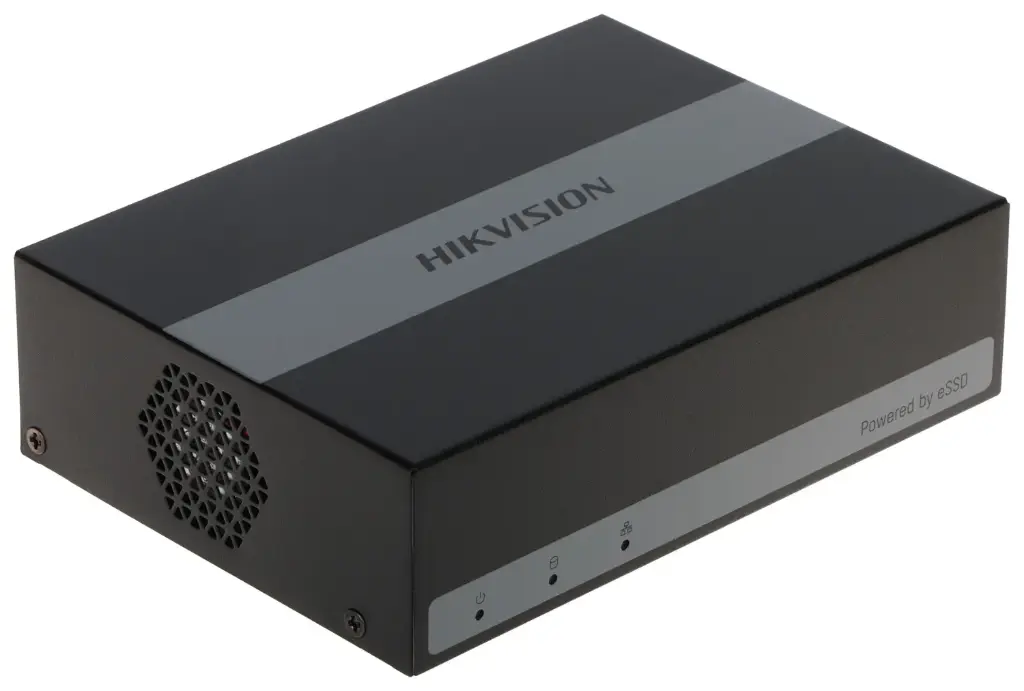 Hikvision 4-ch 4MP Lite 1U H.265 eSSD DVR Powered By eSSD Technology