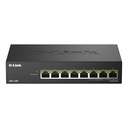 D-Link DMS-108P 8-Port 2.5G Multi-Gigabit Unmanaged PoE Switch