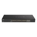 D-Link DXS-1210-28S 24 Port 10G SFP+ + 4 Port 10G Copper Smart Managed Switch