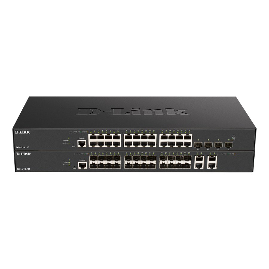 D-Link DXS-1210-28T 10 Gigabit Ethernet Smart Managed Switches