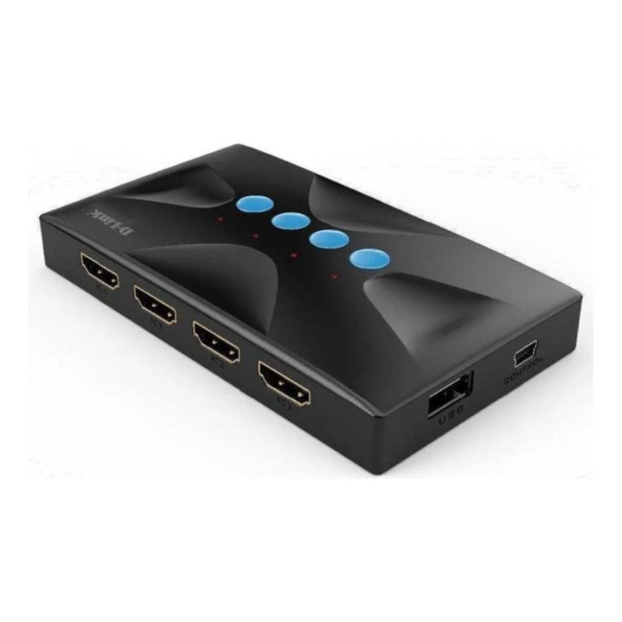 D-Link KVM-410HP 4 Port HDMI KVM Switch