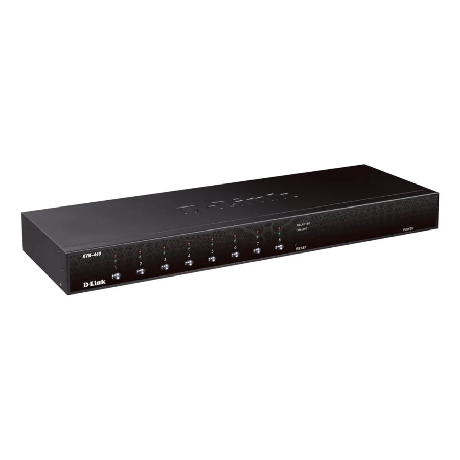 D-Link KVM-440 KVM 8 Port Compo Rackmount