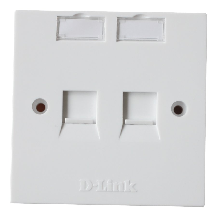 D-Link NFP-0WHI21 Double Face Plate