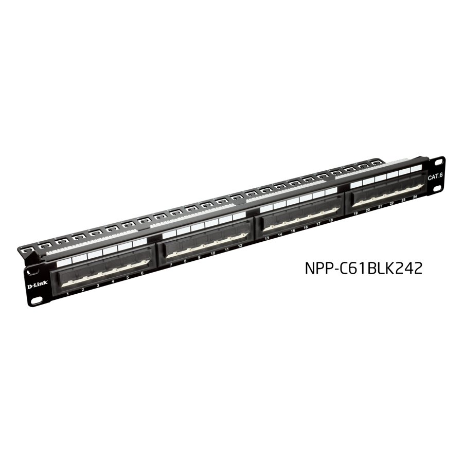D-Link NPP-C61BLK242 Patch Panel