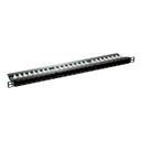 D-Link NPP-C61BLK243 Cat6 UTP Fully Loaded Patch Panel 0.5U