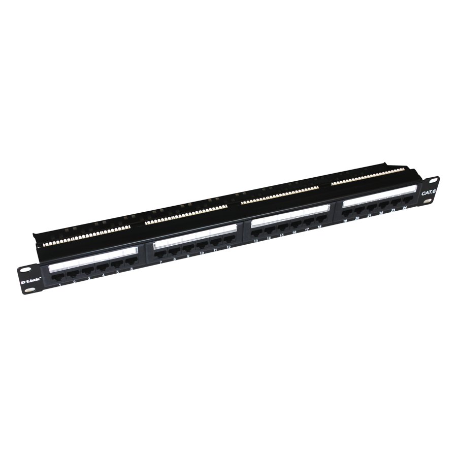 D-Link NPP-C61BLKXX1 Patch Panel