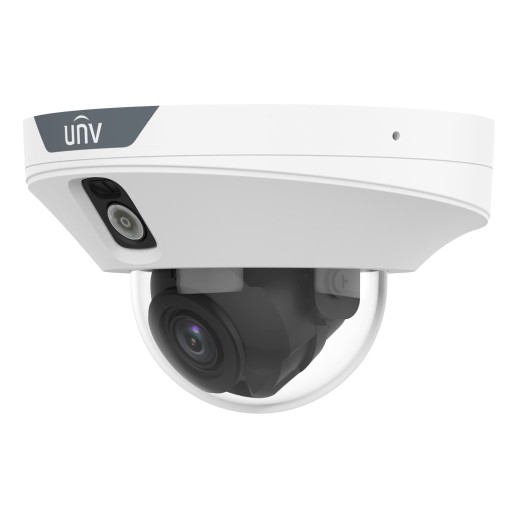 Uniview IPC312LP-ADF20KC-DL 2MP Dual Light Alarm Mini Dome Network Camera