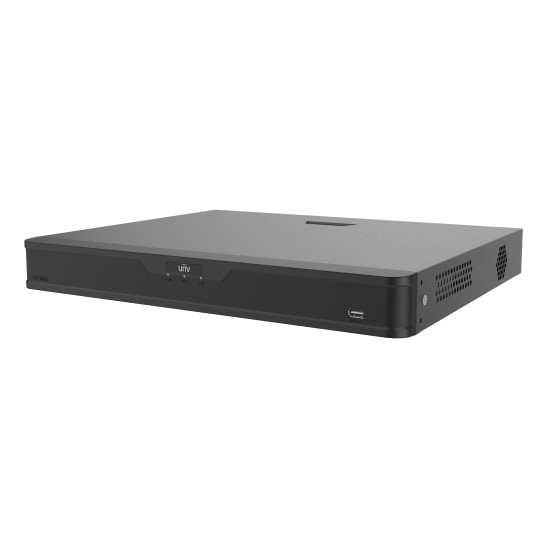 Uniview NVR302-16B-P16 2 HDDs 16-ch 16 PoE 1U Network Video Recorder