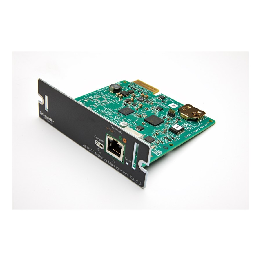 APC Network Management Card 3 (NMC3), secure remote UPS monitoring and management