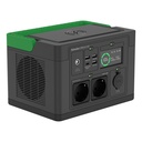 Schneider OffGrid Portable Power Station 330, 230V, 332Wh Lithium-ion, LCD, 2 CEE 7/3 Schuko outlets, Sinewave, 3 USB-A, 1 USB-C, Wireless Charger