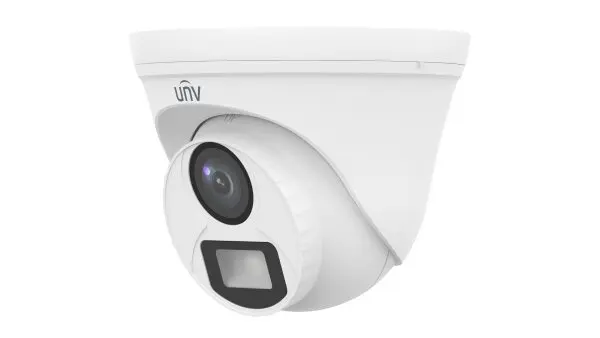 Uniview 5MP ColorHunter Fixed Warm Light Turret Analog Camera