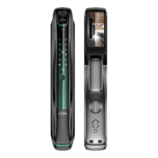 LEZN K12 Face Smart Door Lock, Face Recognition, Cat Eye Camera, Two-Way Audio