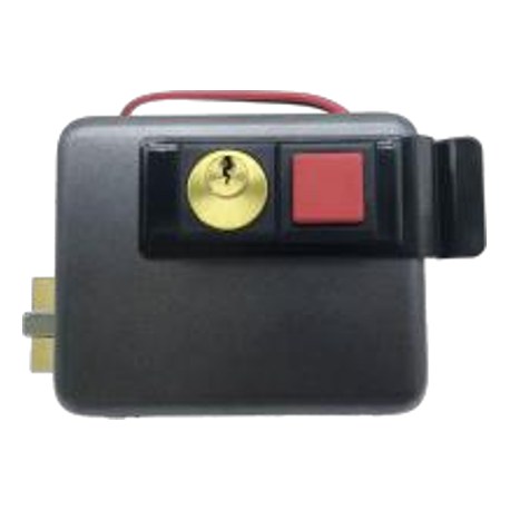 PNDA L03A-CR Electric Rim Lock 12V, Key Unlock, Right