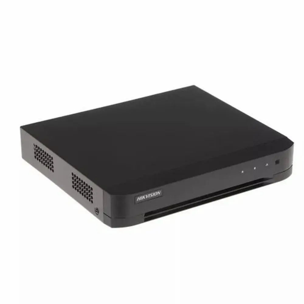 Hikvision 16-ch 720p 1U H.265 DVR Audio via Coaxial Cable