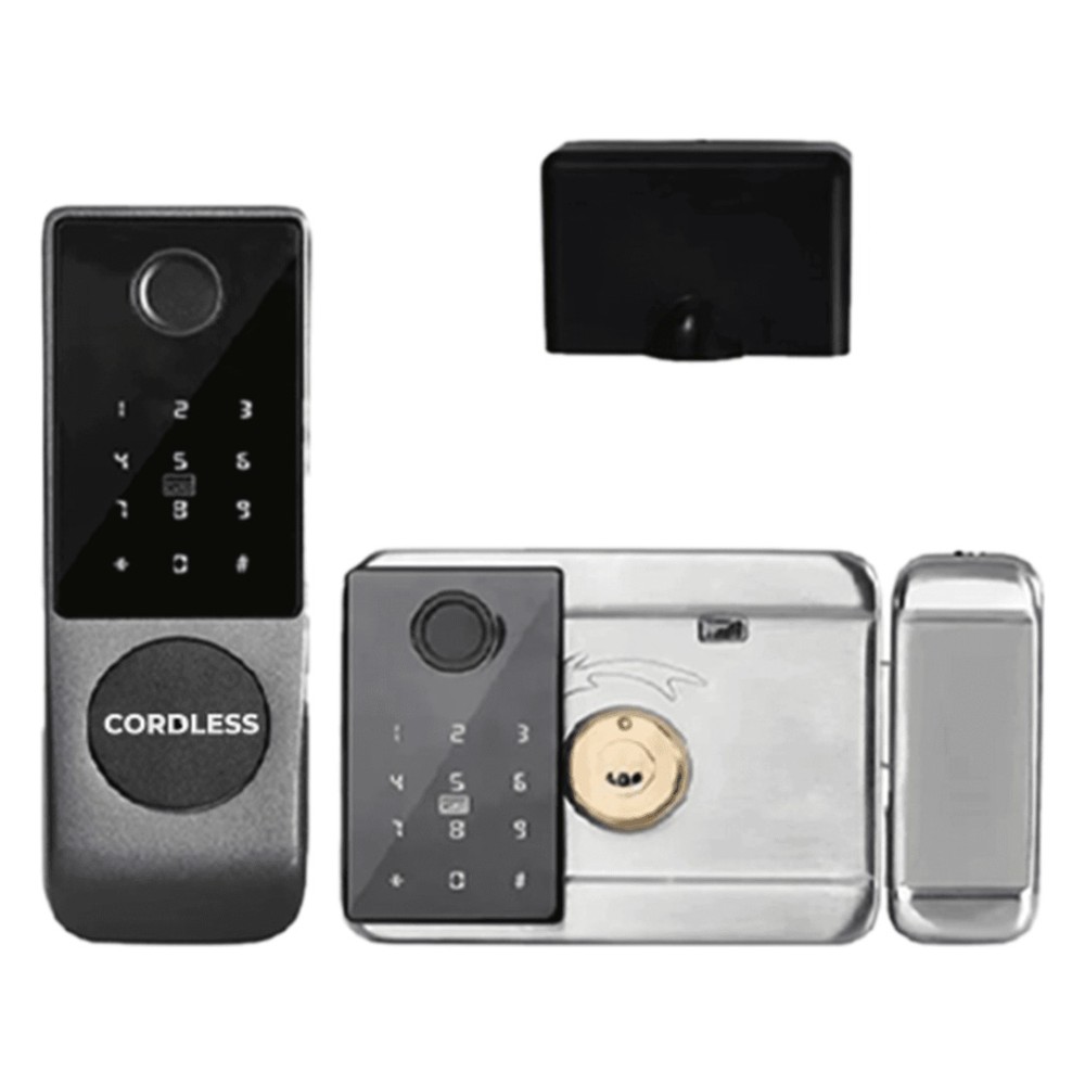 Cordless CL-21 MATTER Smart Rim Lock for Iron Doors (Matter)
