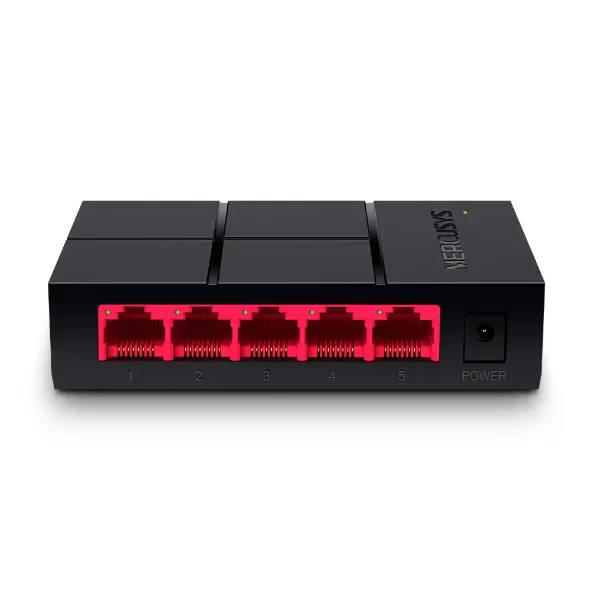 Mercusys 5-Port 10/100/1,000 Mbps Desktop Switch