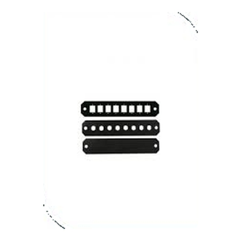 Premium Line 242500002 Blank Adapter Panel, Black